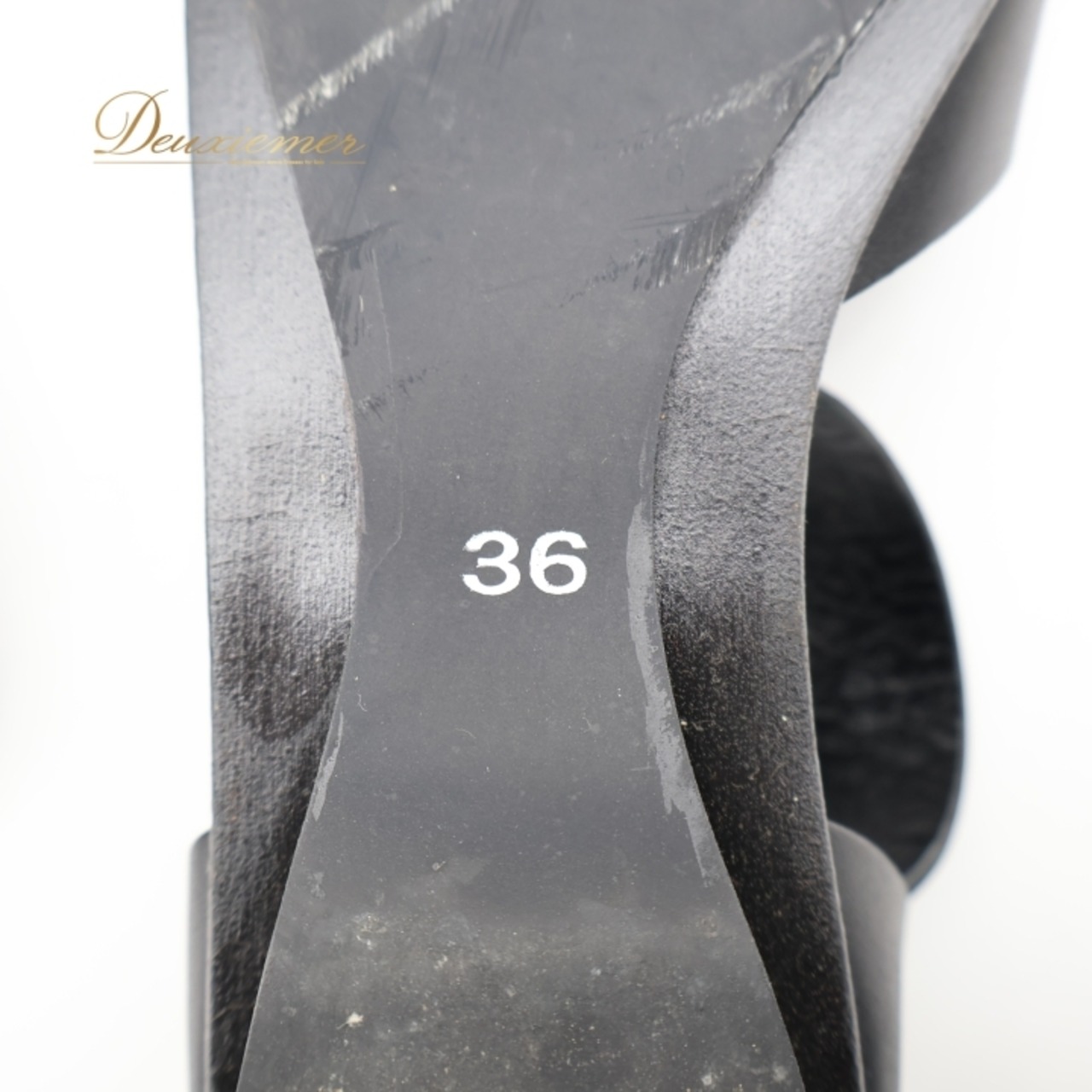 agnes b. アニエスベー サンダル 36サイズ ブラック系 靴 くつ シューズ レディース 無地 シンプル カジュアル ぺたんこ フラット フラットシューズ かわいい オールブラック