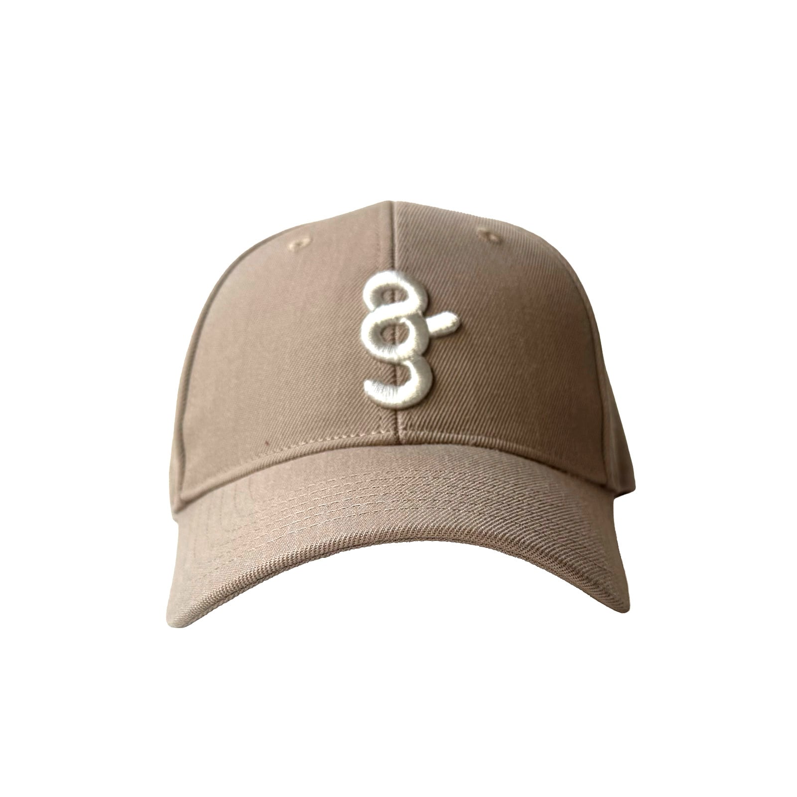 8G SHOOT LOGO CLASSIC BASEBALL-CAP -BEIGE-
