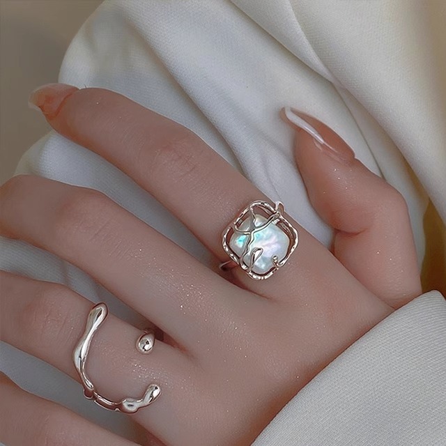 baroque&silver ring＜a1941＞