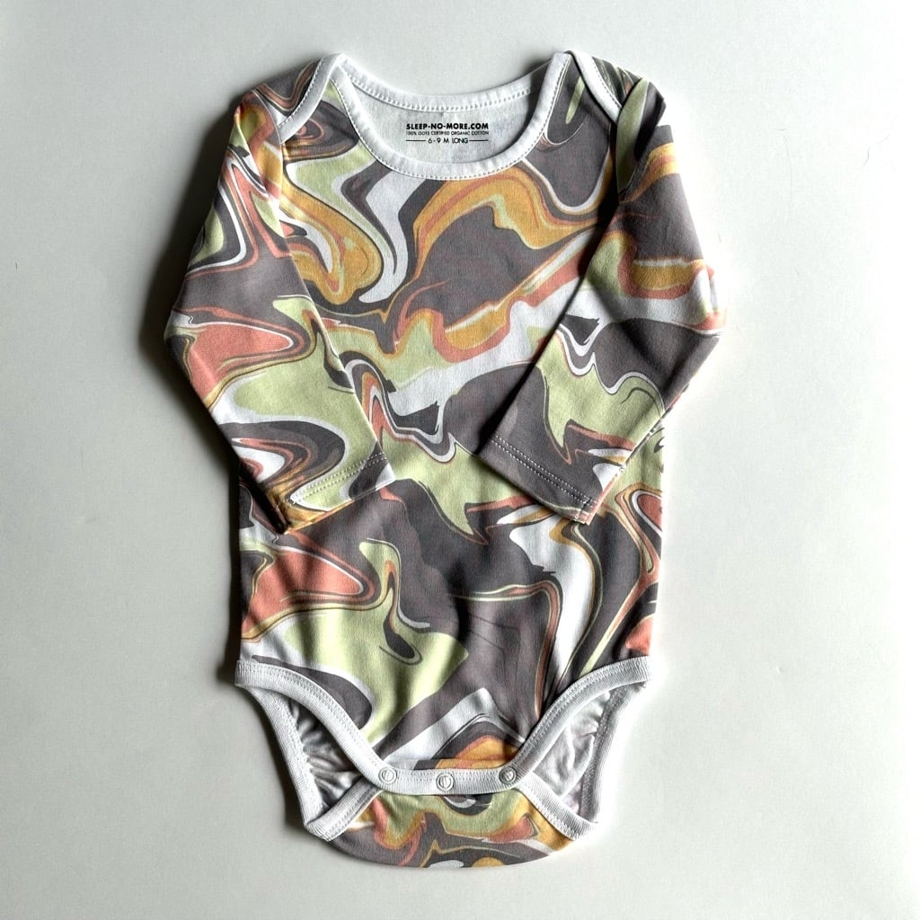 SLEEP NO MORE L/S ROMPERS【70cm】I lost my marbles