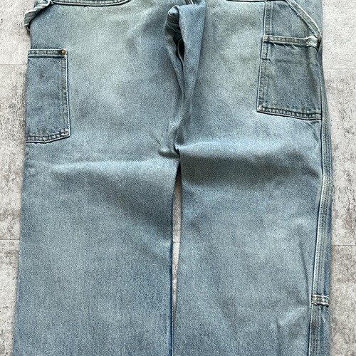 00s メキシコ製 デニム ダブルニー Carhartt 34×32 詳細写真16