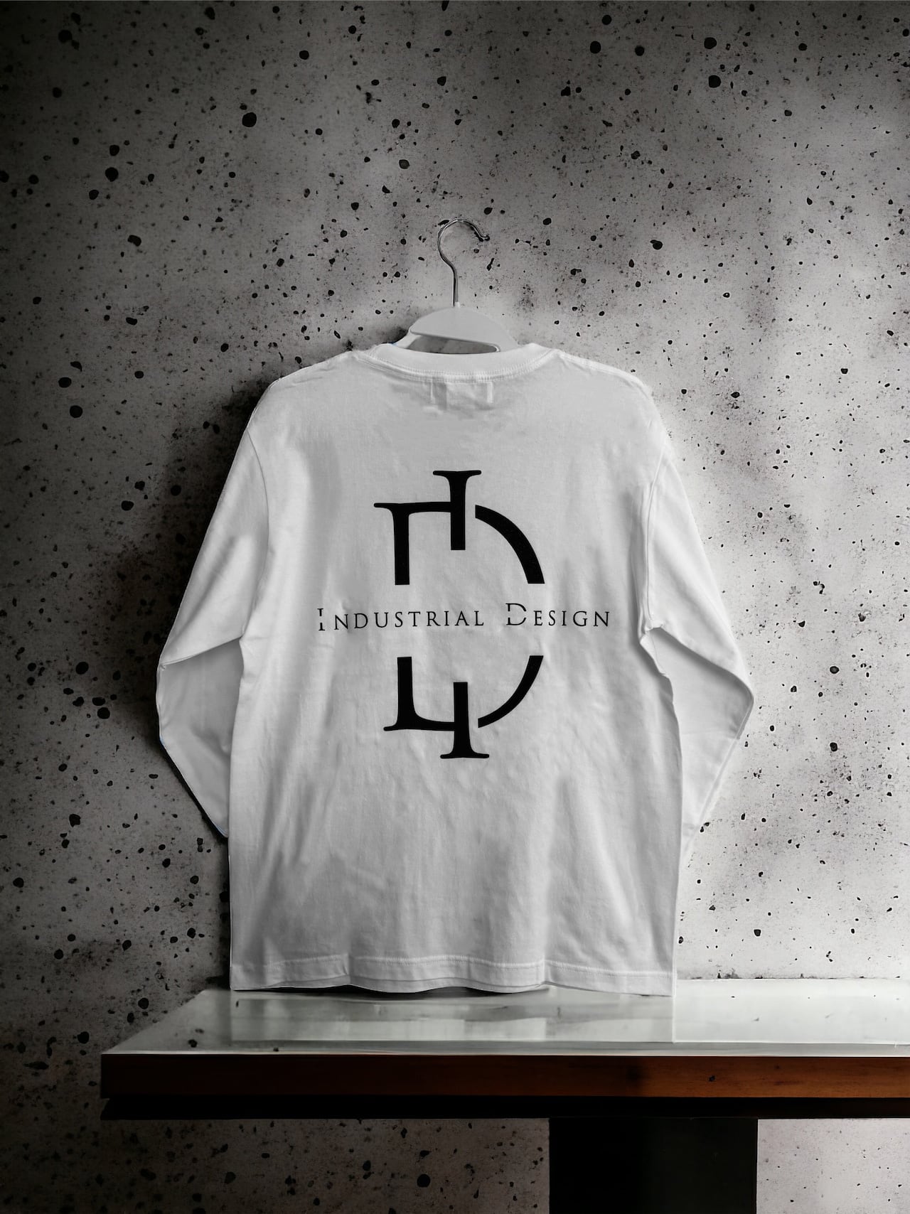 ID ロングTシャツ （White） | 【 I DESIGN】アイ・デザイン公式