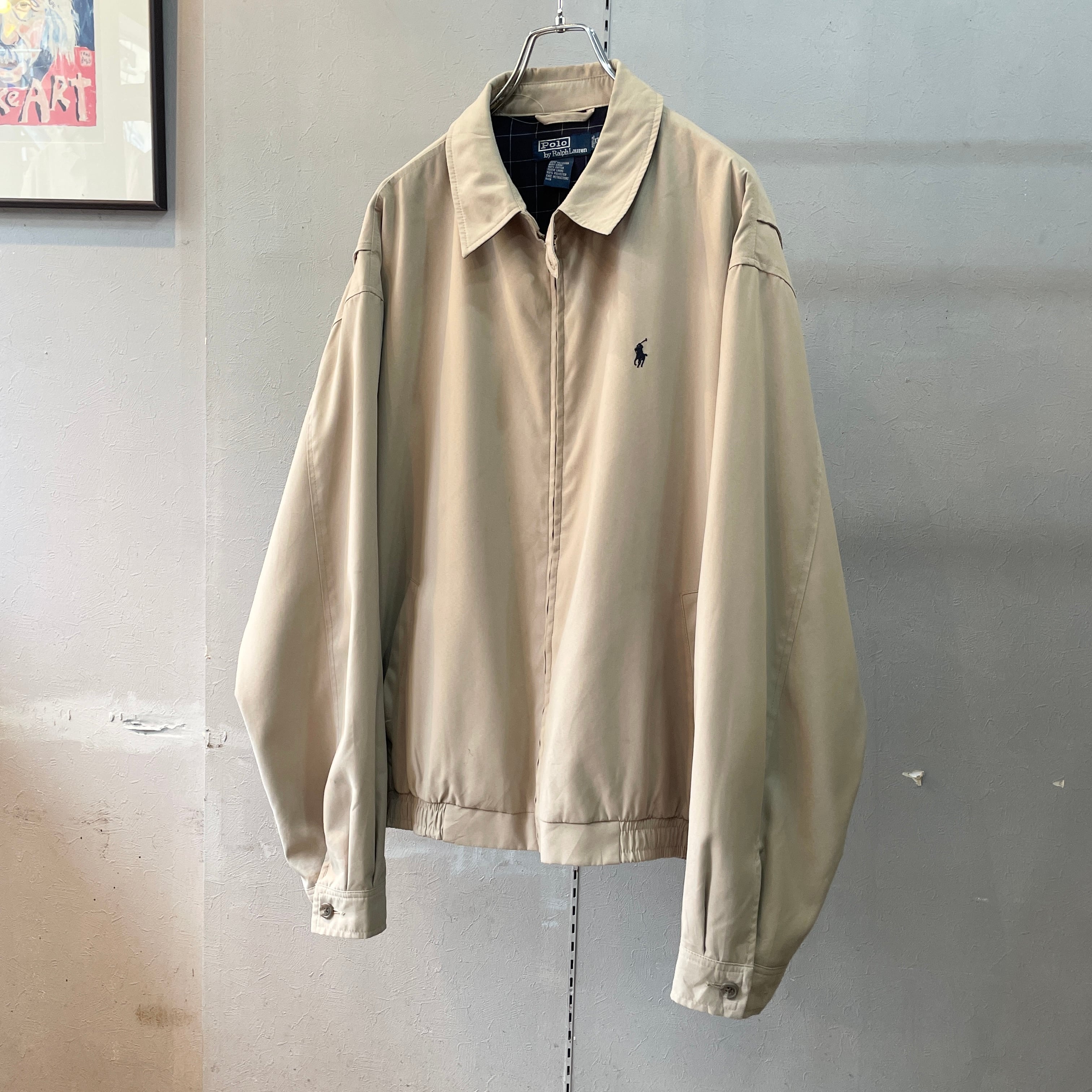 POLO RALPH LAUREN 美品 ピーチスキン スウィングトップ 90s 美品 polo ralph lauren ピーチスキン スイングトップ - メルカリ