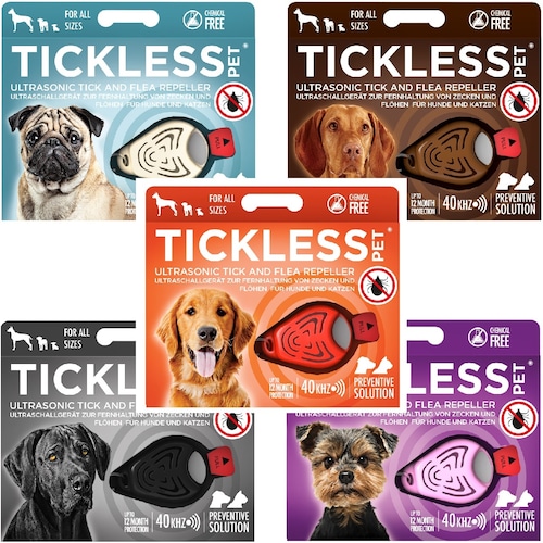 「TICKLESS」 PET 送料無料 (チックレス) ～ダニ&ノミから愛犬・愛猫を安全に守ろう ～　薬を使わない！　超音波でガード！