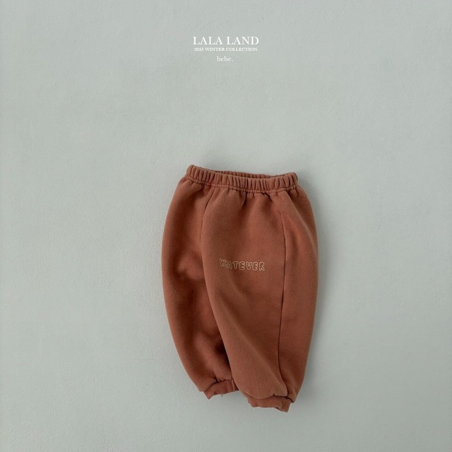 予約⌇LALALAND / (bebe) snow ribbed pants