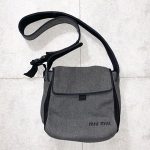 archive MIUMIU wool shoulder bag | NOIR ONLINE