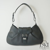 Christian Dior クリスチャンディオール ストリートシック レザー ワンショルダーバッグ ブラック BO A 0102