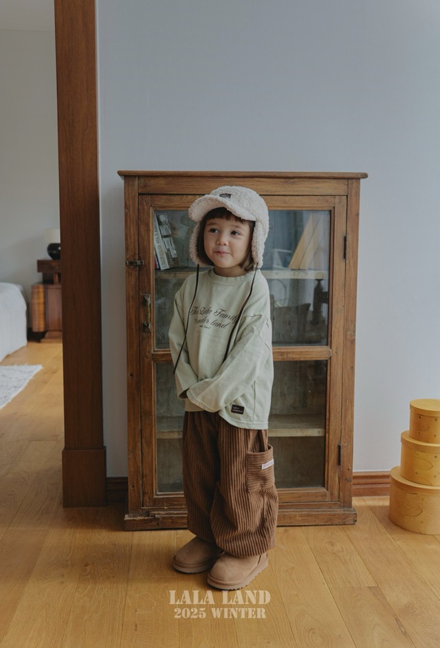 【予約商品】LALALAND /Corduroy Cargo Jogger Pants