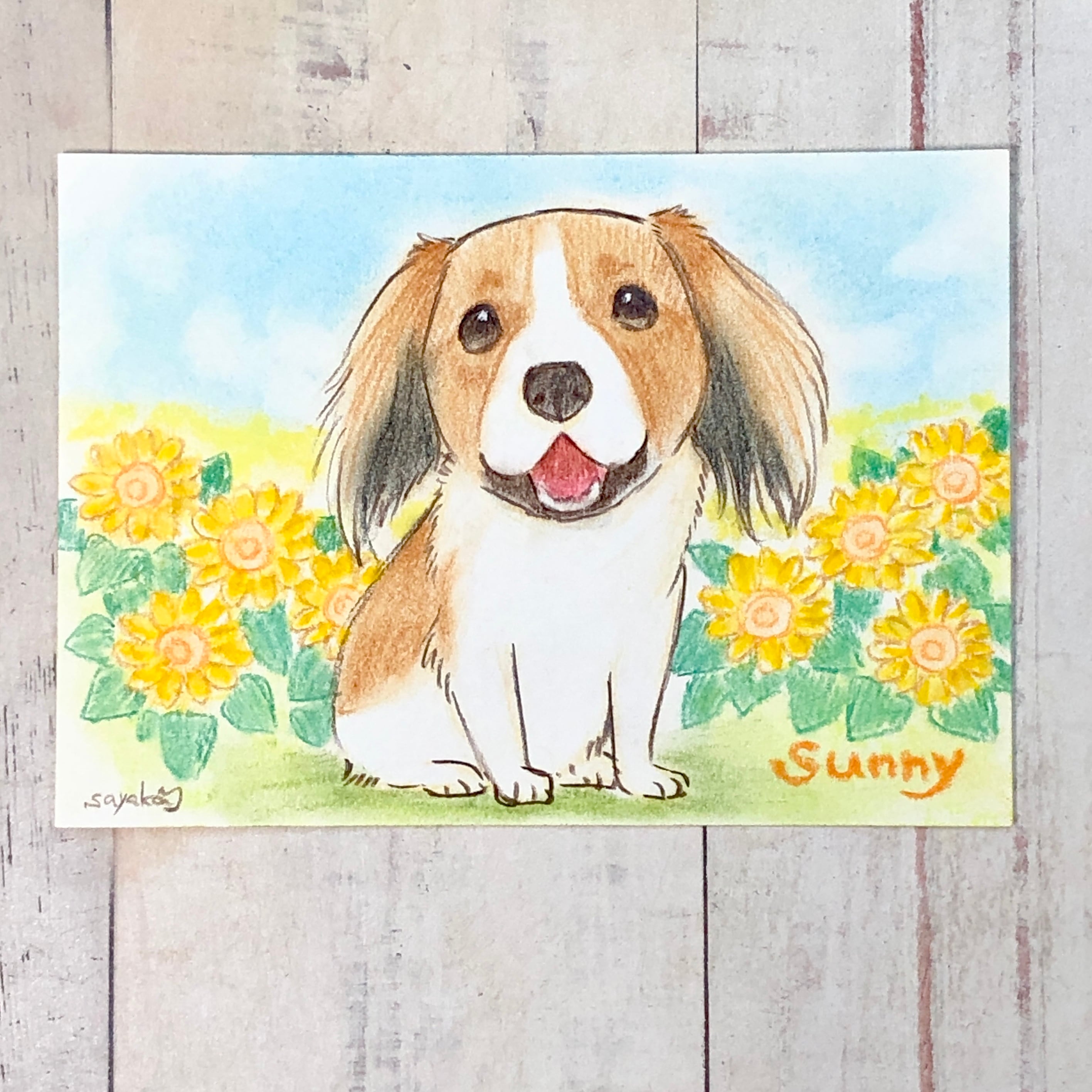 似顔絵追加料金 | ペットイラストはぐもふ
