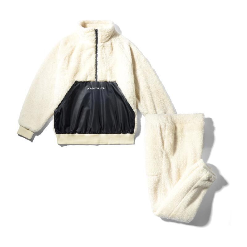 ARMYRICH アーミーリッチ ボアセットアップ もこもこ メンズ ルーム