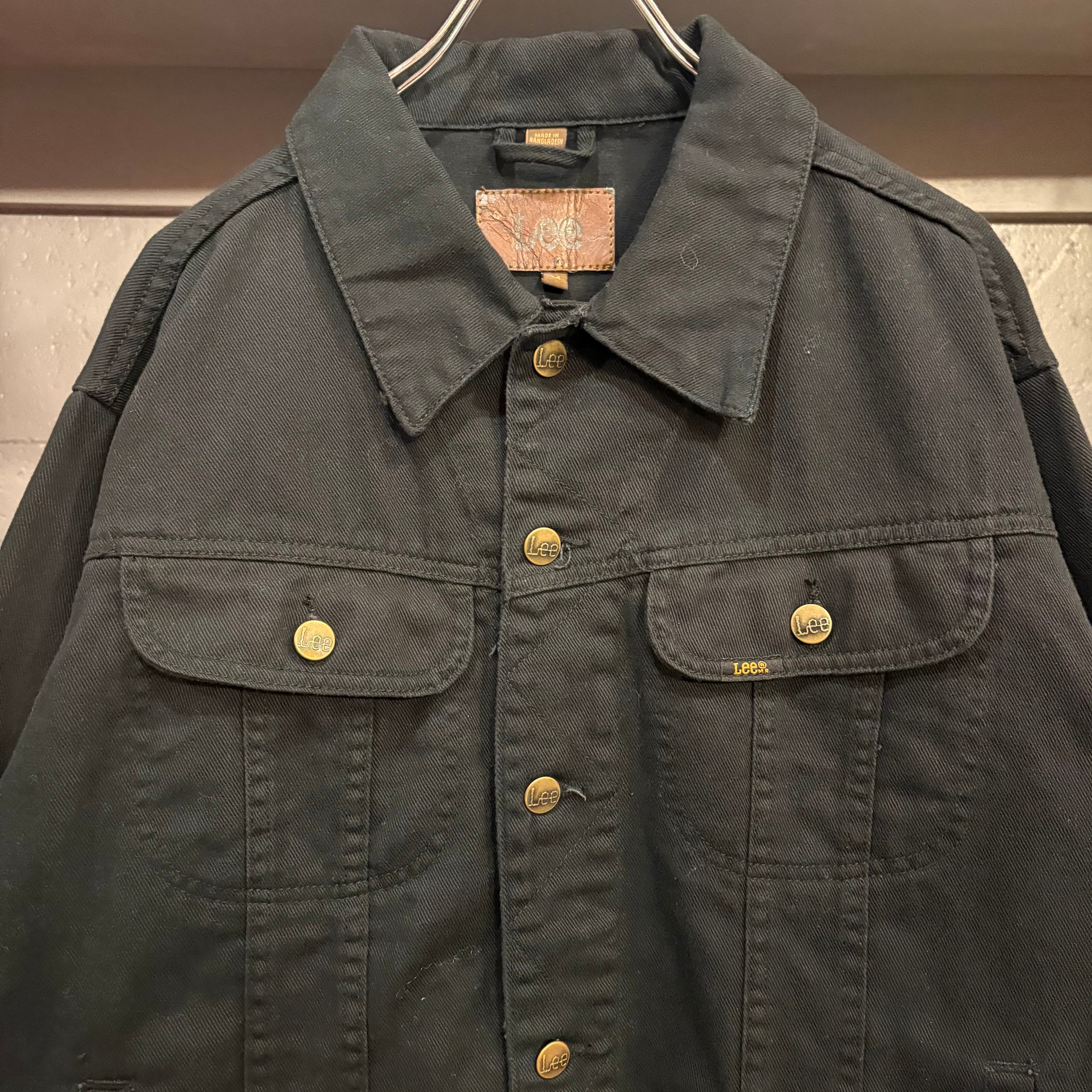 Lee Black Denim Trucker Jacket | VOSTOK