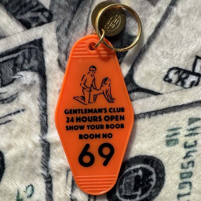 Old Motel Keyholder/LASVEGAS STRIP CLUB、アメリカンテイストなエロ