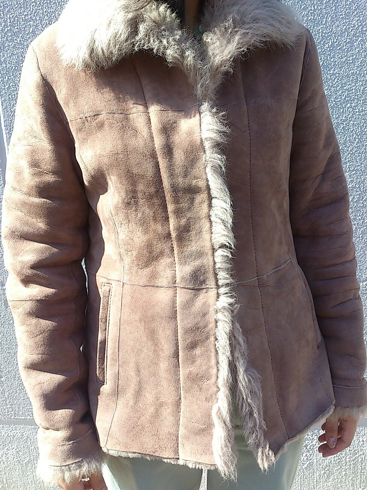 定番のお歳暮＆冬ギフト 【希少】 ブルガリア製 高級ムートンコート