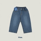 【取寄/韓国直送】Plain.ジャカードデニムパンツ｜韓国子供服｜26/AT
