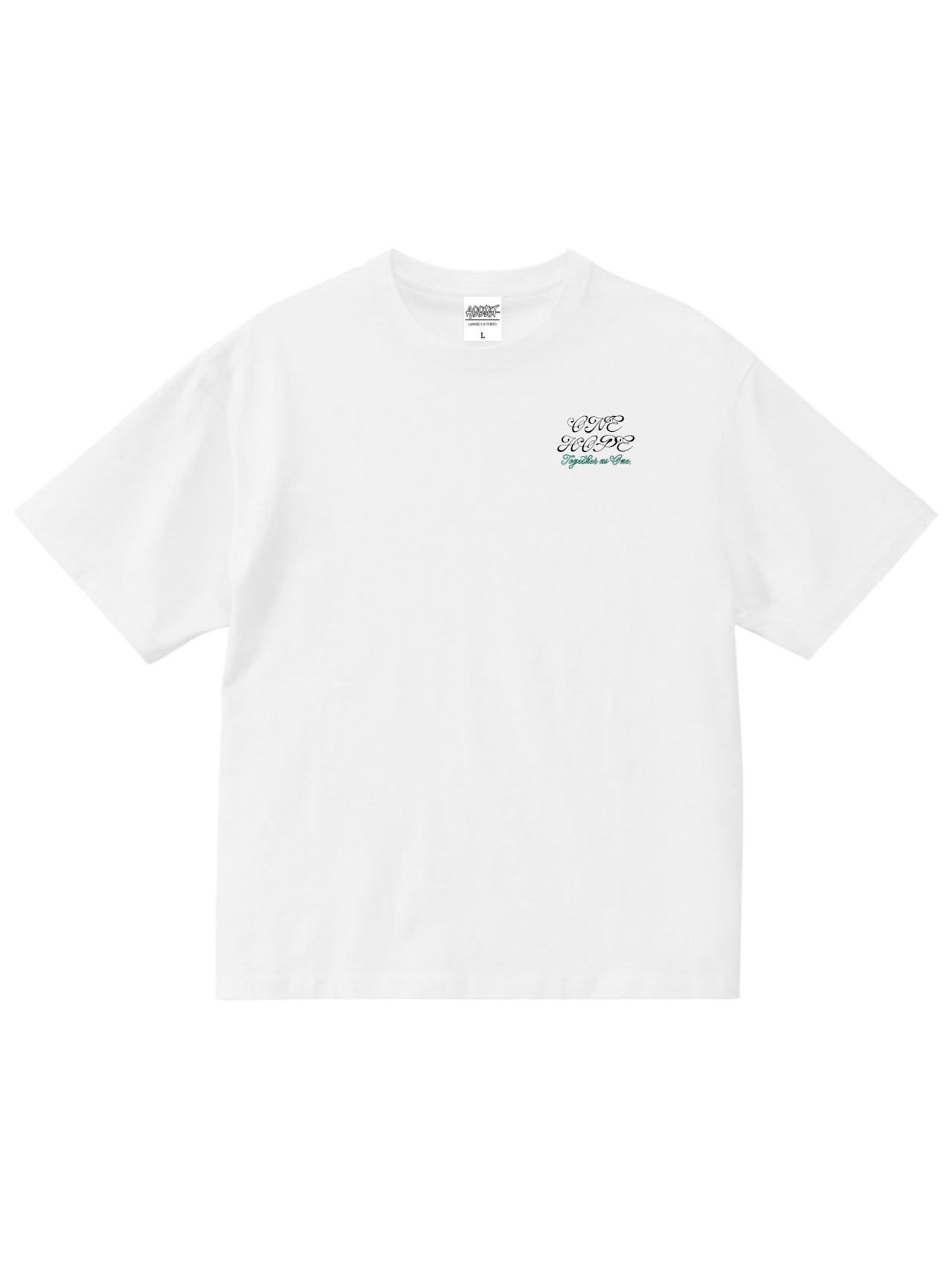 ONE HOPE Tee White