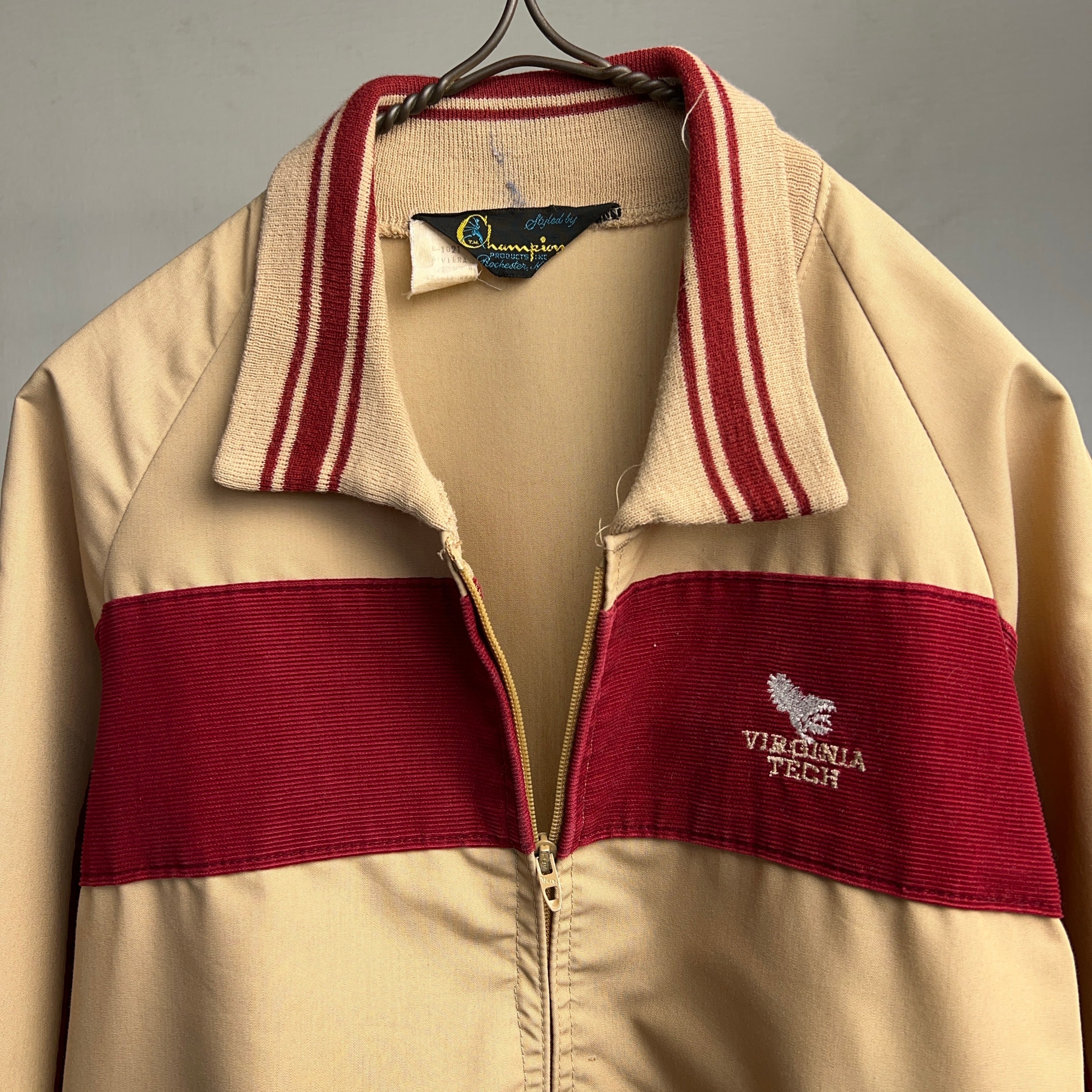 1970's Champion Runners Tag POLY×COTTON×CORDUROY SPORT JACKET 70