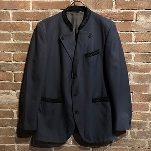 【Caka act3】Blue Gray Color Vintage Loose Tyrolean Jacket