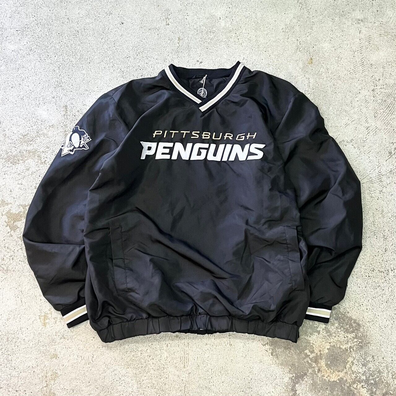 90s STARTER NHL PENGUINS/ブルゾン/L/US