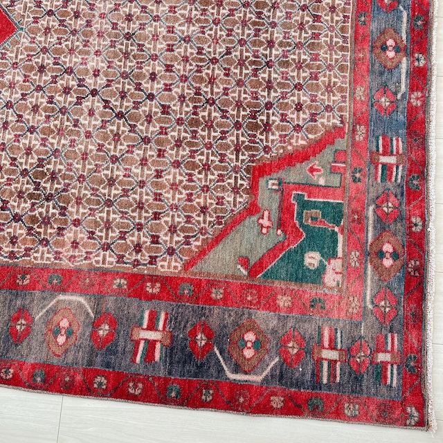 トルコ ヴィンテージラグ TR004 | ウシャク | 158cm × 292cm