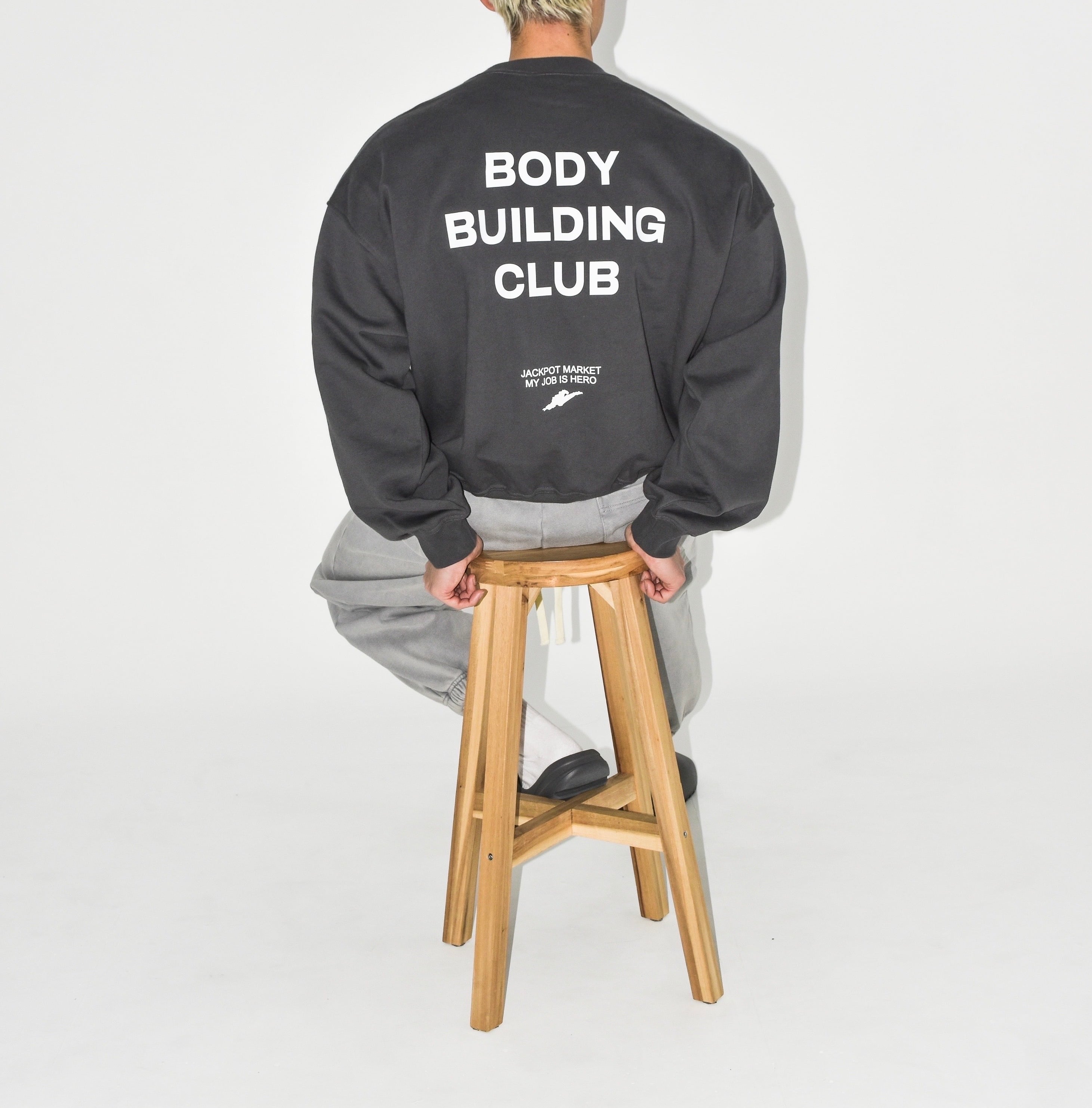 BBC トレーナー チャコールグレー | JACKPOT MARKET