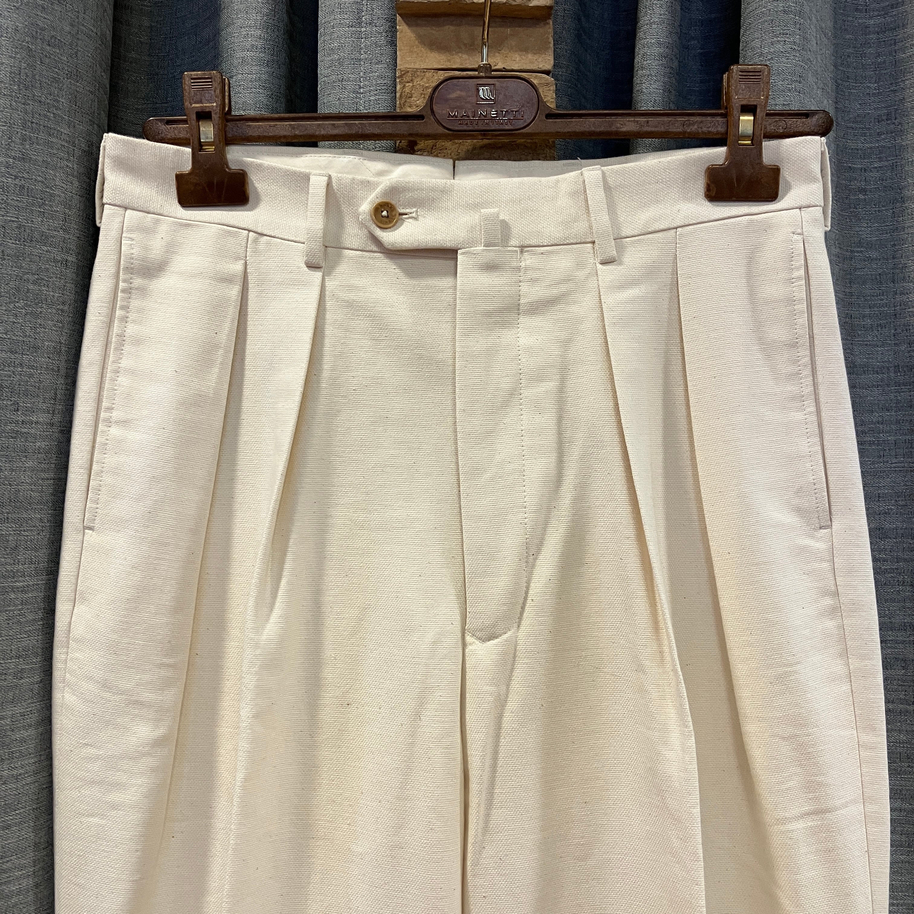 NEAT × BERNARD ZINS COTTON DUCK SLACKS《40》 | safarionline