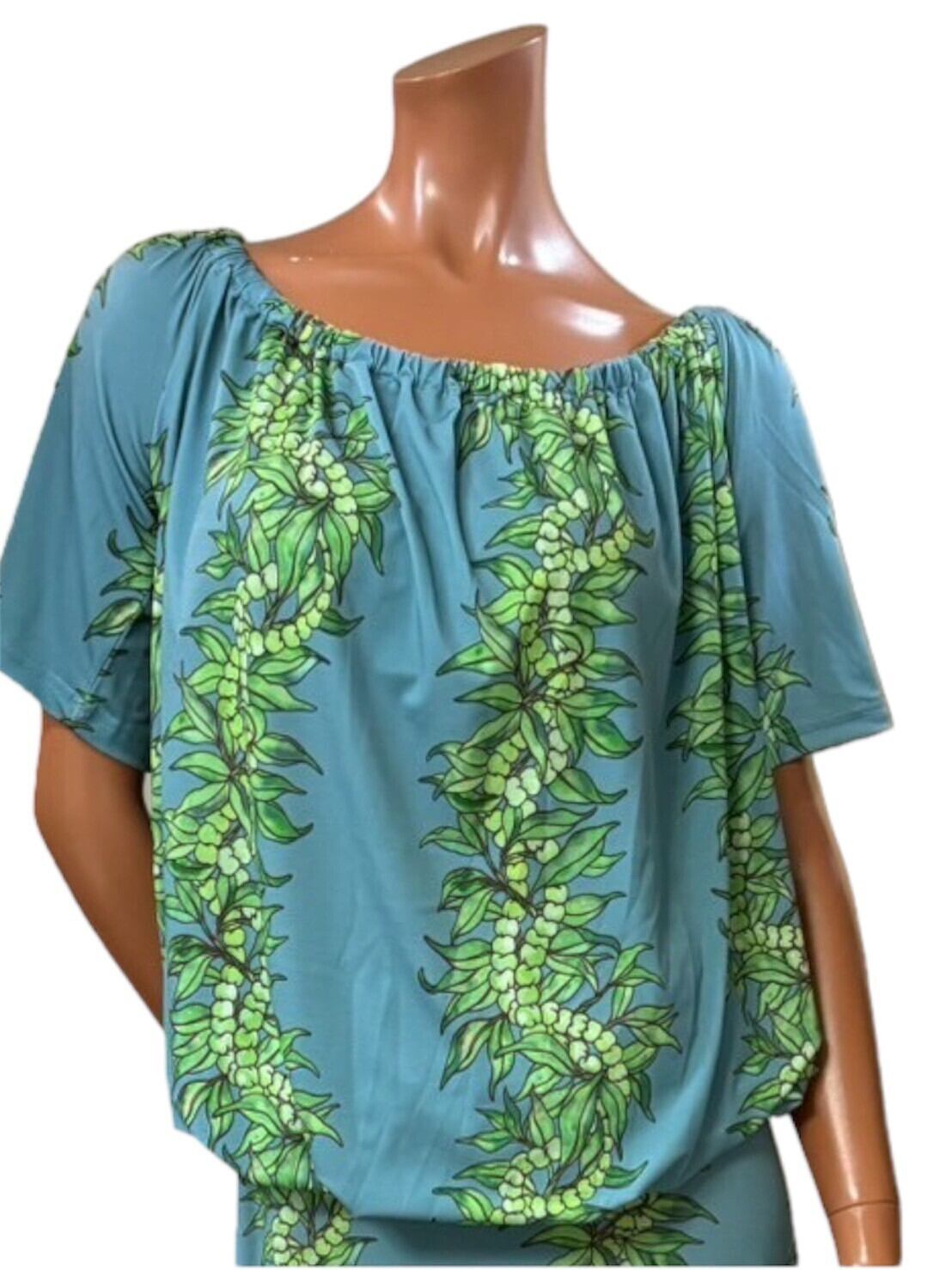 NEWアイテム!KawaiiTops マイレモキハナ柄 スカイブルー