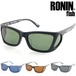 Ronin Eyewear サングラス ロニンアイウエア UVカット THE FISH フィッシュ アジアンフィット 紫外線対策 偏光レンズ FISH マットブラック/グリーングレー