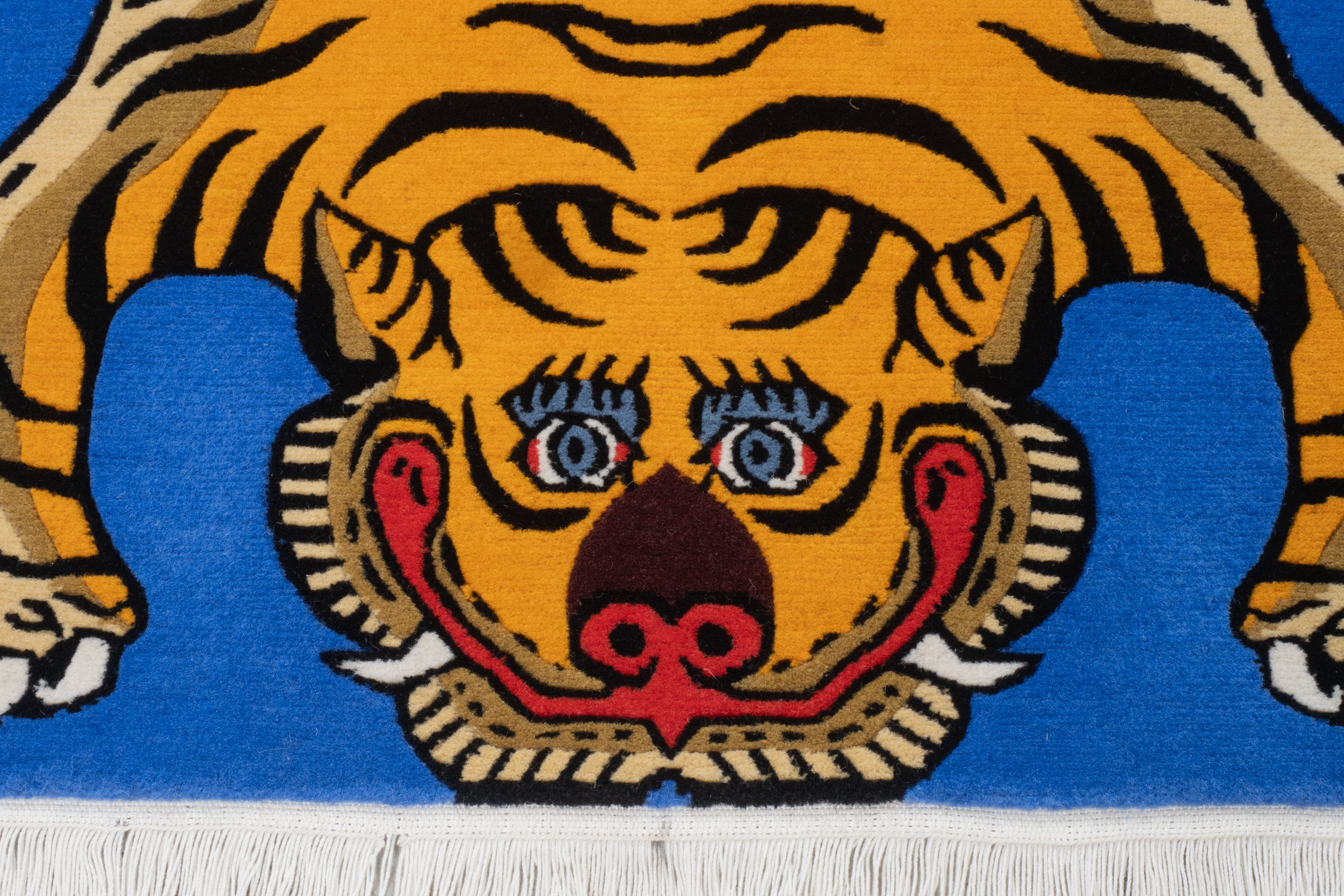 Tibetan Tiger Rug 《Sサイズ•ウール226》チベタンタイガーラグ