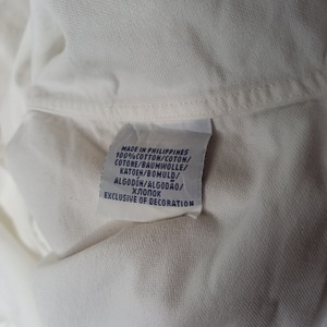 ポロラルフローレン　BD オックスフォードシャツ　刺繍ロゴ　カラーポニー　白　M