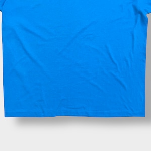 【Hanes】80s USA製 Tシャツ イラスト プリント シングルステッチ アーチロゴ XL ビンテージ US古着