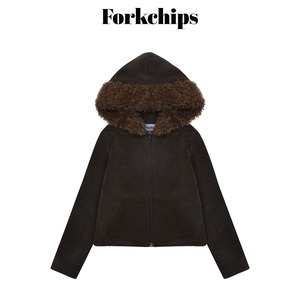 FORK CHIPS［取寄］bear hood zipup 26winter