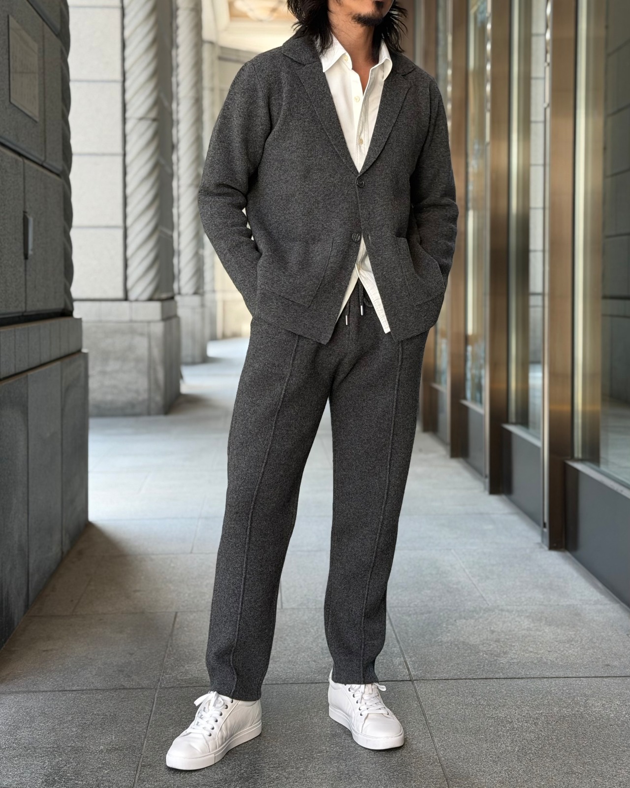 【格上日常】上質ウール100%パンツ(別売りで同素材のジャケットあり)