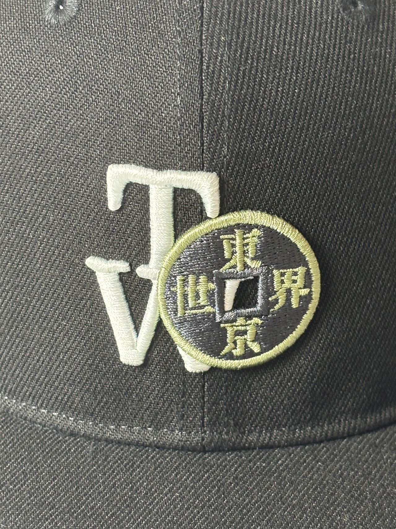 BASE BALL CAP【和同開珎】【BLACK】