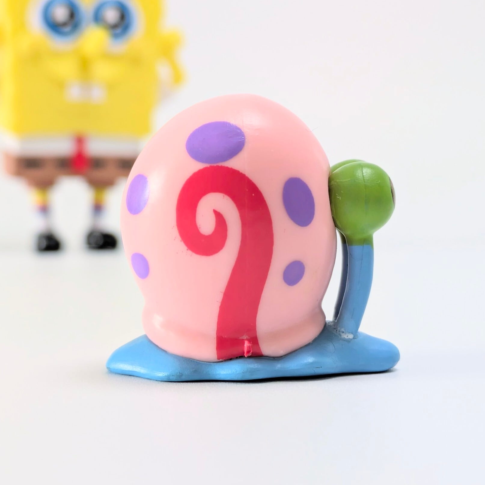 【 SpongeBob SquarePants ( スポンジボブ )  】 『 スポンジボブ&ゲイリー 』PVC Figure set〚アメリカン雑貨 アメトイ〛