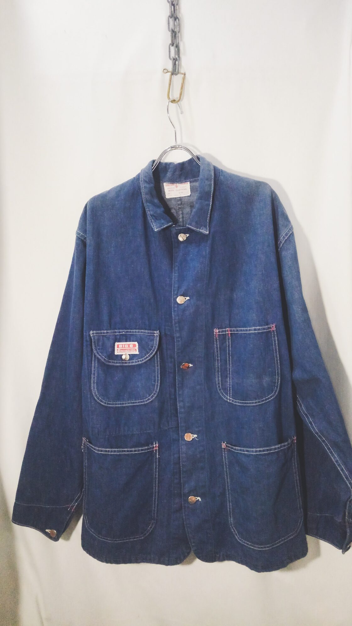 Vintage Big B brotherhood denim coveralls jacket 50s | PAY ID