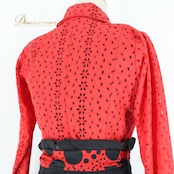 フラメンコ 衣装 マンサニージャ Manzanilla トップス ブラウス ファルダ スカート ツーピース セットアップ 赤 黒 ボランテ フリル レース ダンス パーティ 発表会 ブラック系 レッド系 フラメンコドレス セットアップ衣装 パーティ 衣装セット 大人用 レディース 踊り用 衣装 フリルブラウス ダンス衣装 おしゃれ 可愛い レディース衣装 発表会衣装