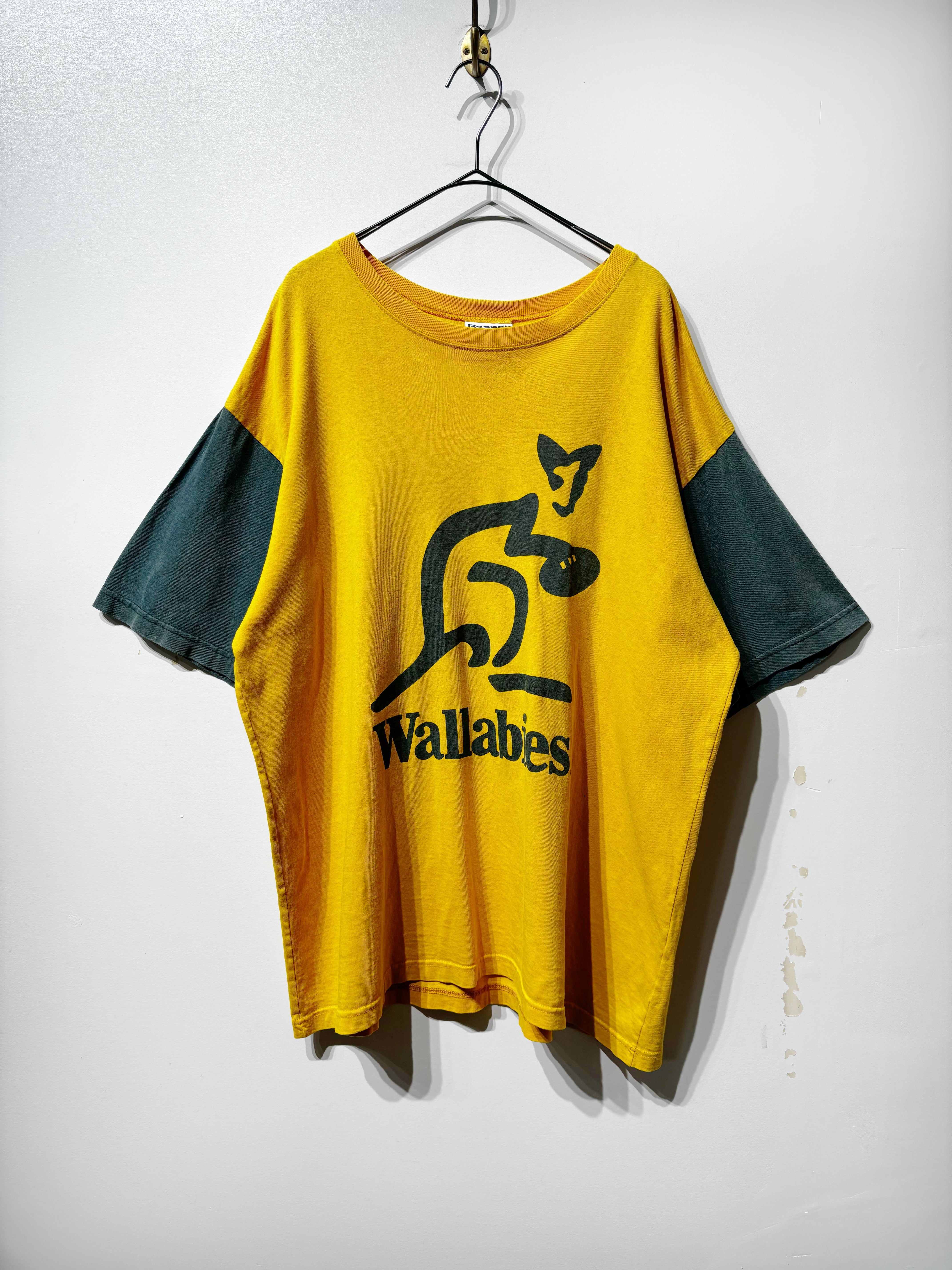 CS2256）90's Reebok wallabies graphic T-shirts | OVERLAP CLOTHING