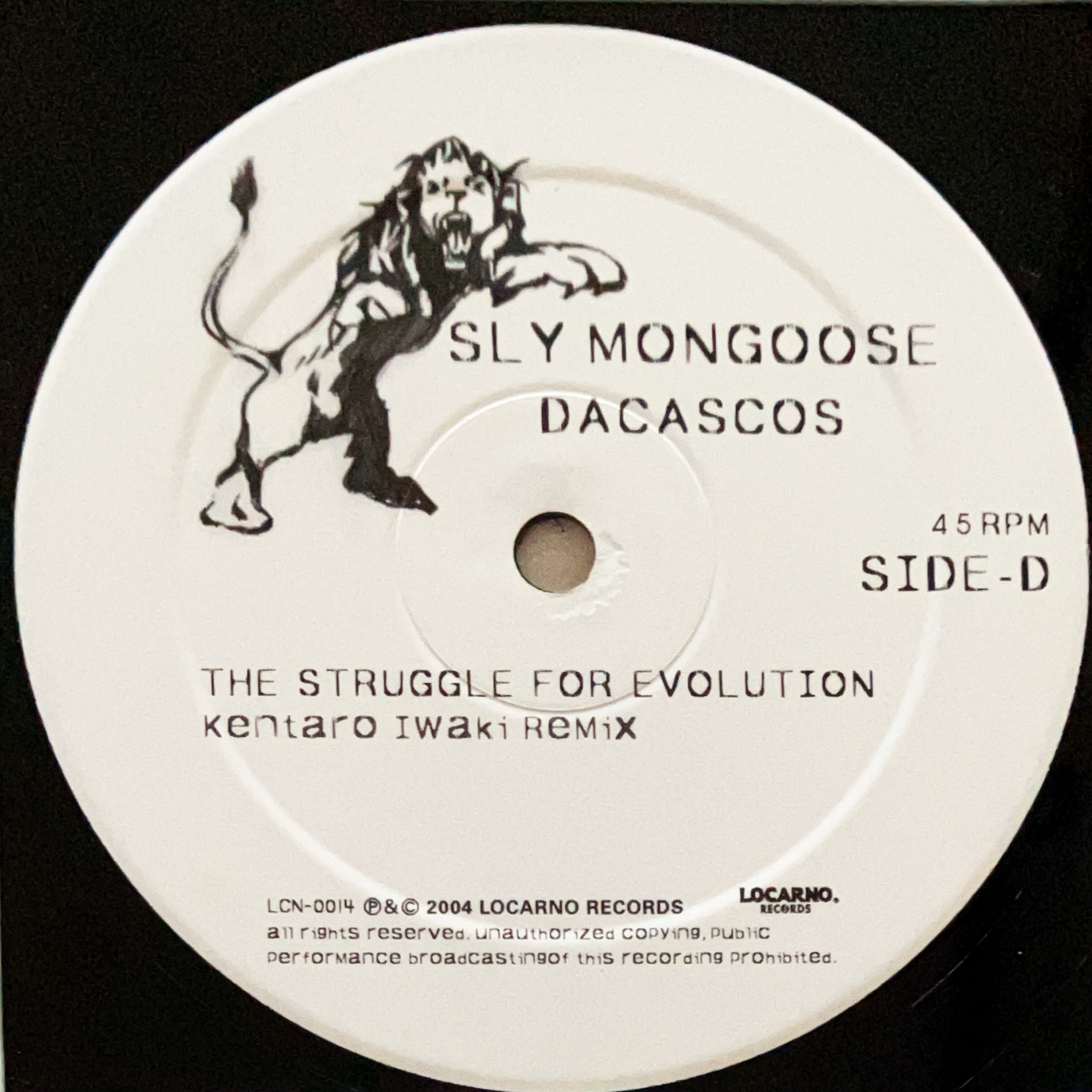 12”×2】Sly Mongoose / Dacascos (Locarno Records) (LCN-0014
