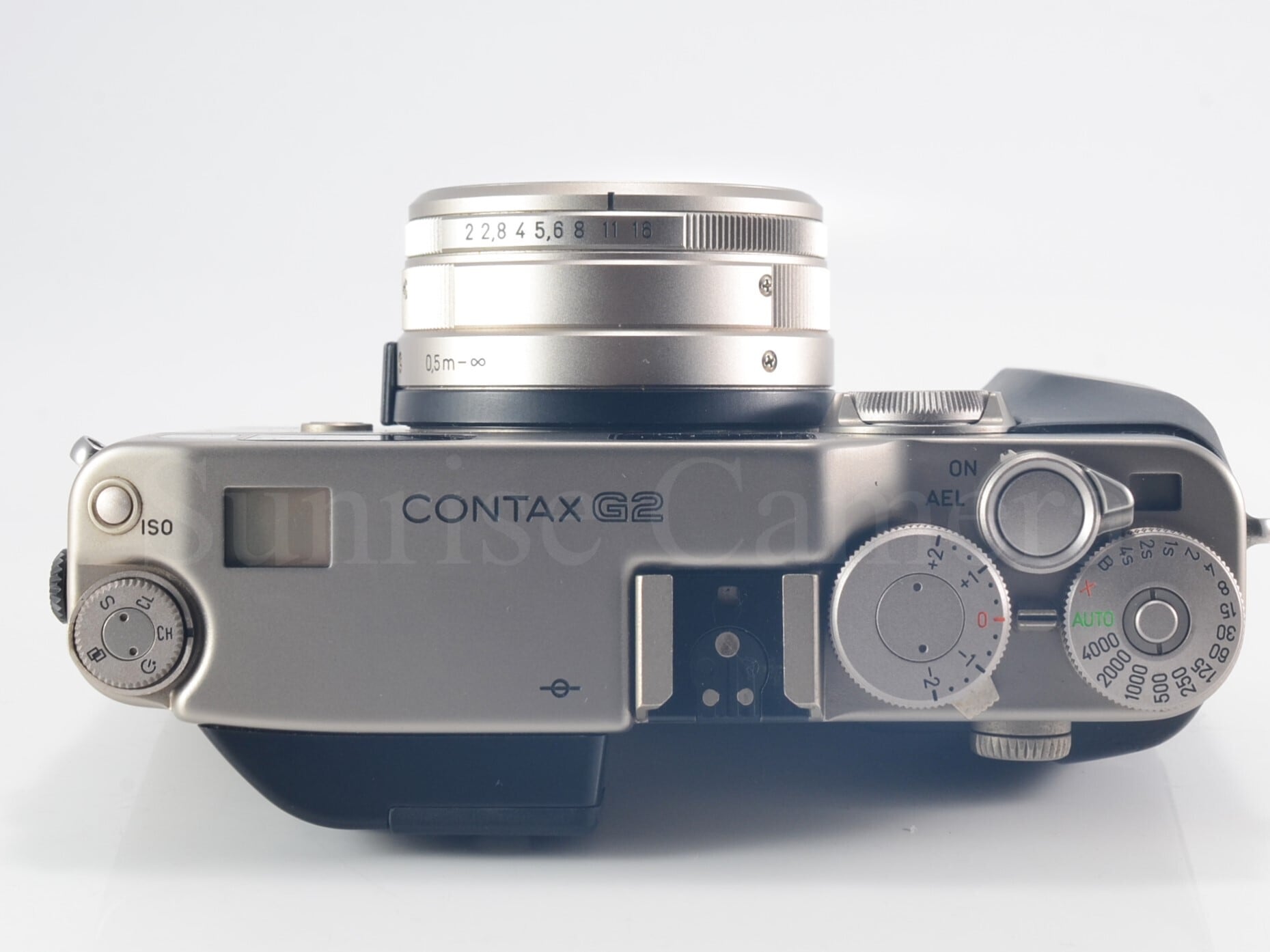CONTAX G2 / Carl Zeiss T* Planar 35mm F2 整備済 革ケース付