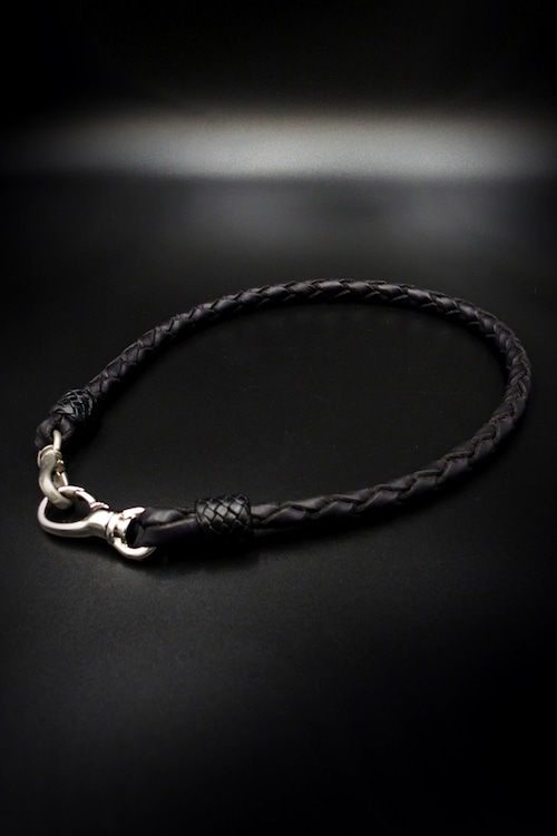 Item No.0351 ：Wallet Rope/L/Hand dye midnight blue