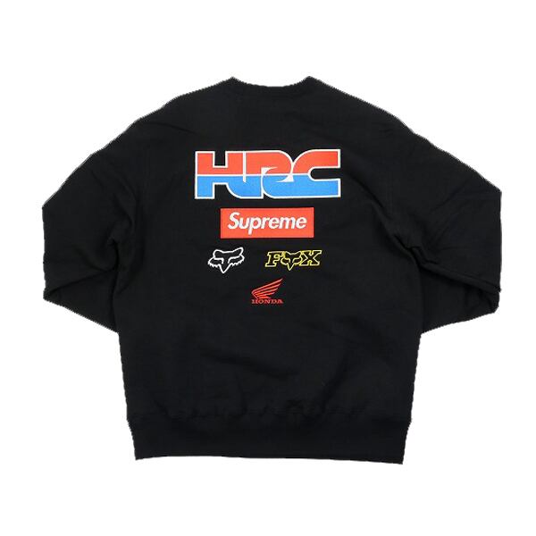 XL  supreme Honda Fox Racing Crewneck