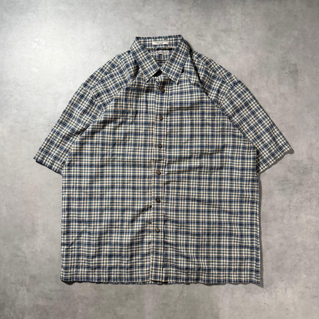 80年代 USA製 Five Brother ファイブブラザー 長袖 ヘビーネルシャツ