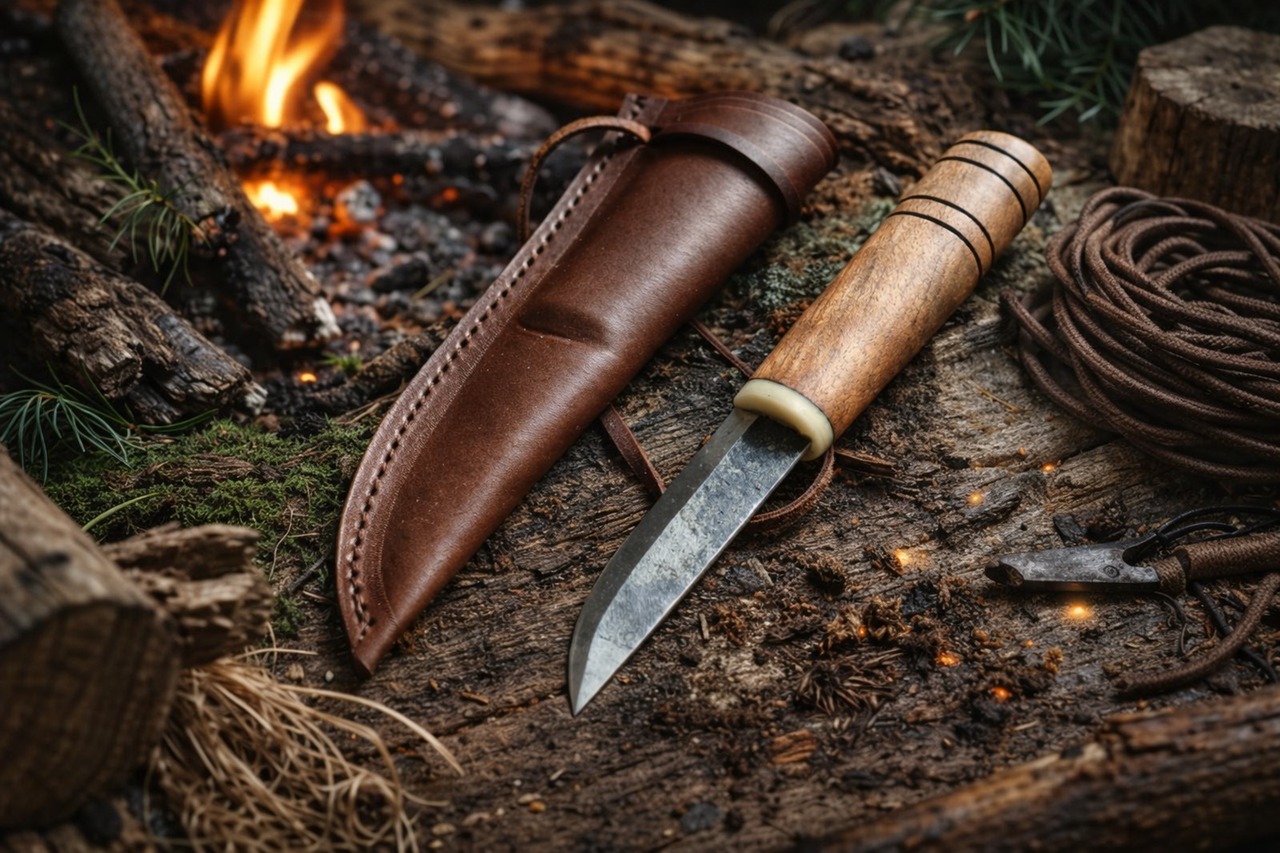 プーッコナイフ／Northern TradersEs／フィンランド製／オーク