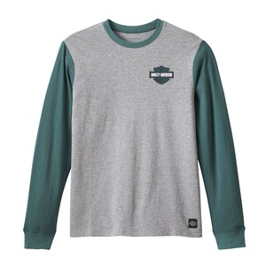 メンズ RACING TEE / Heather Grey