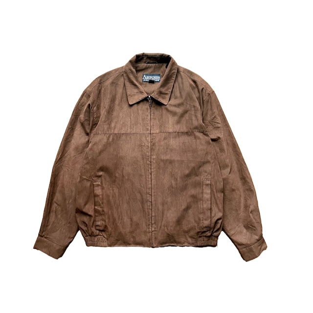 vintage jacket (スウェード風)