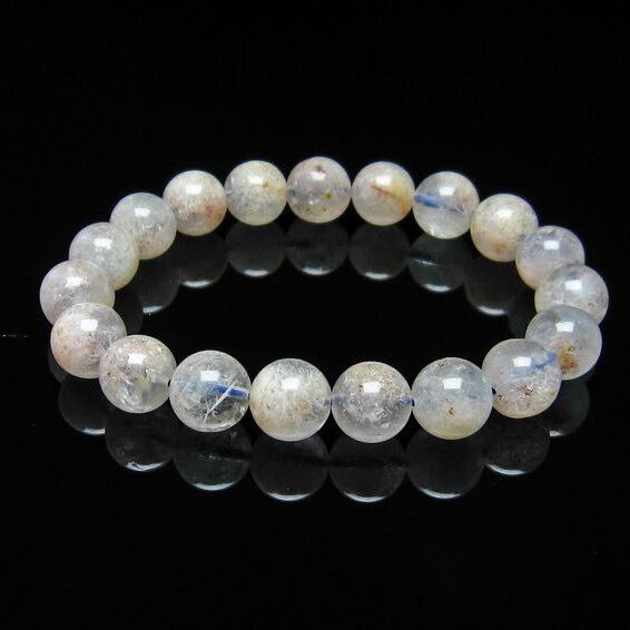 ホワイトガーデンファントムクォーツ ブレスレット 10mm [M便 1/10] 111-16594