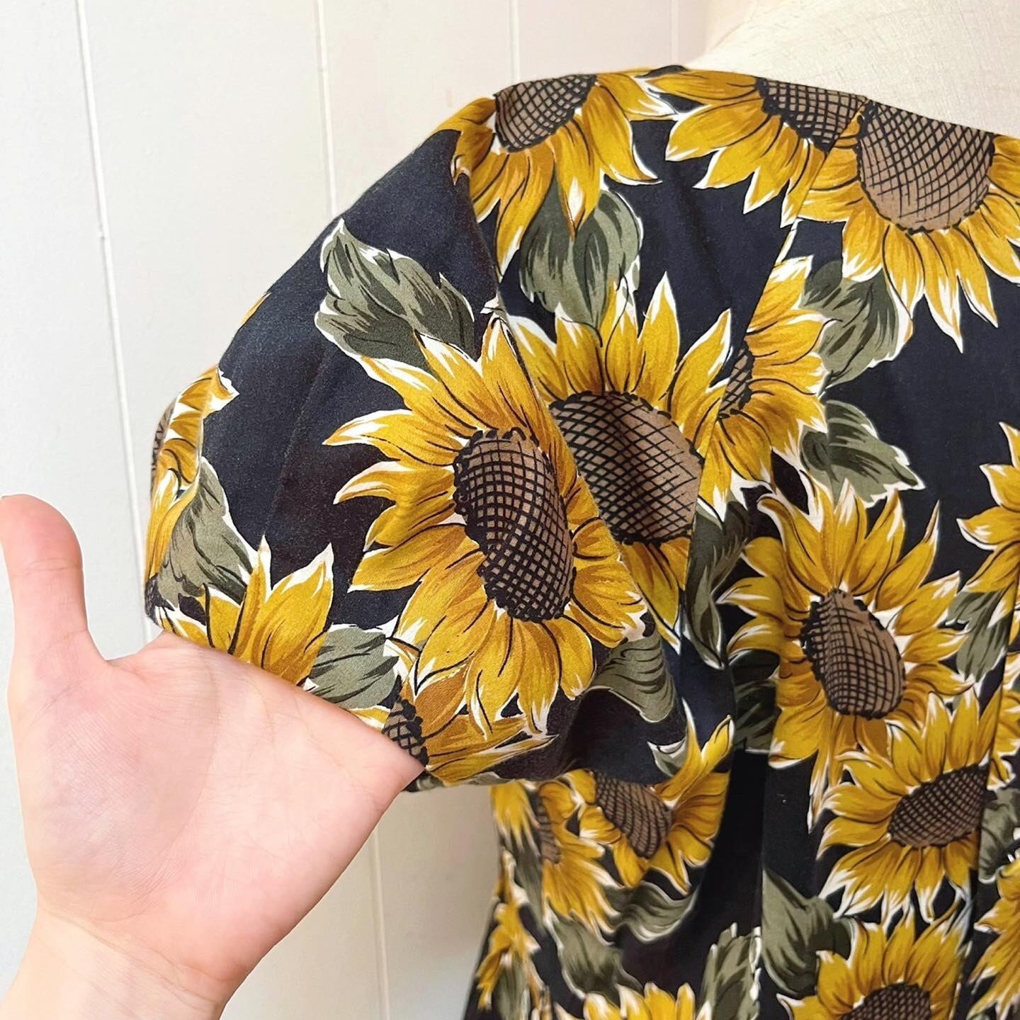 sunflower black one-piece