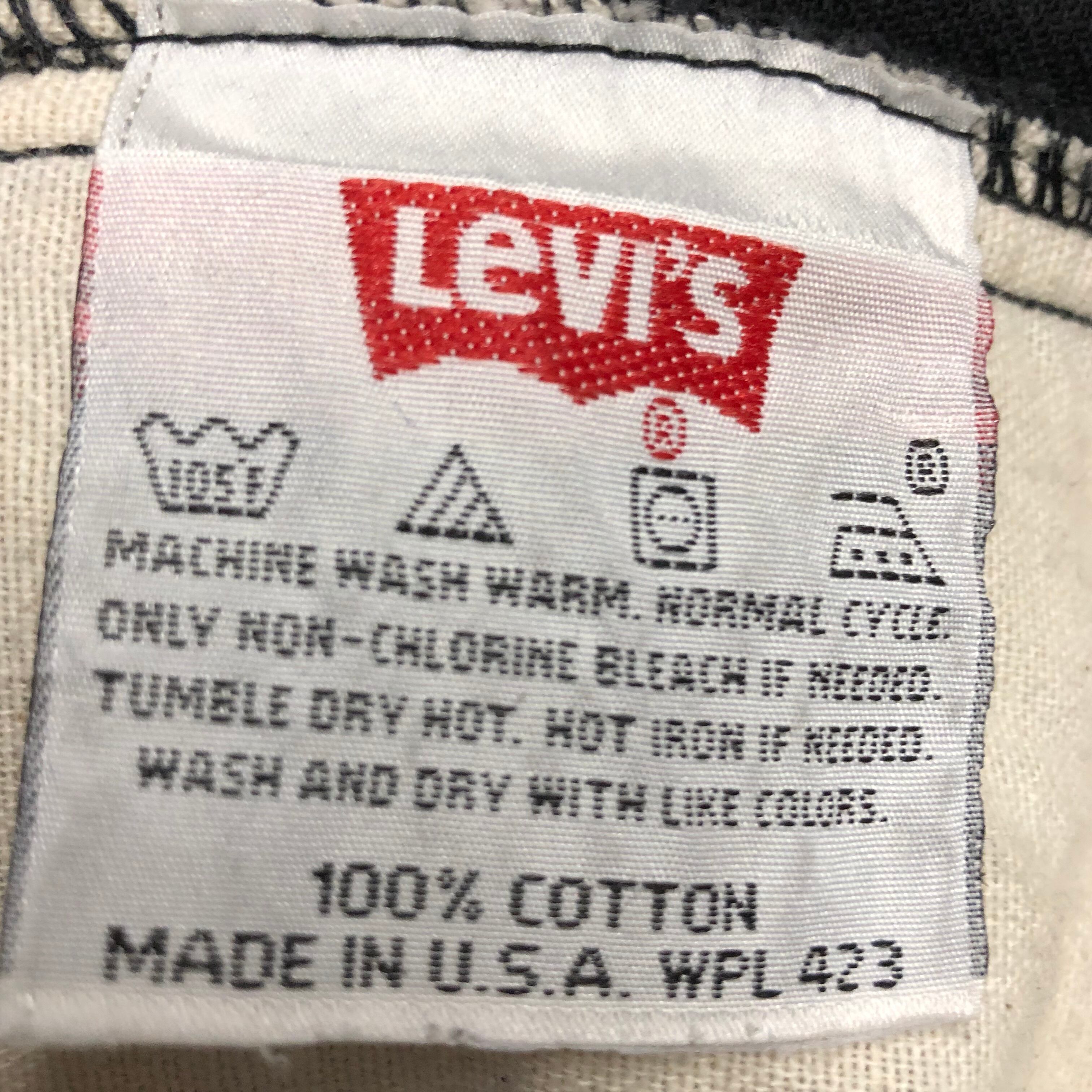90s VINTAGE USA製 リーバイス 501 ブラック デニム ジーンズ 90s VINTAGE USA製 リーバイス 501 ブラック デニム ジーンズ