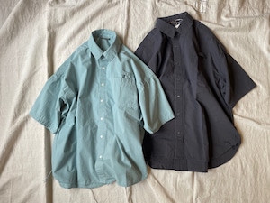 roundabout / S/S Cotton Broad Shirt