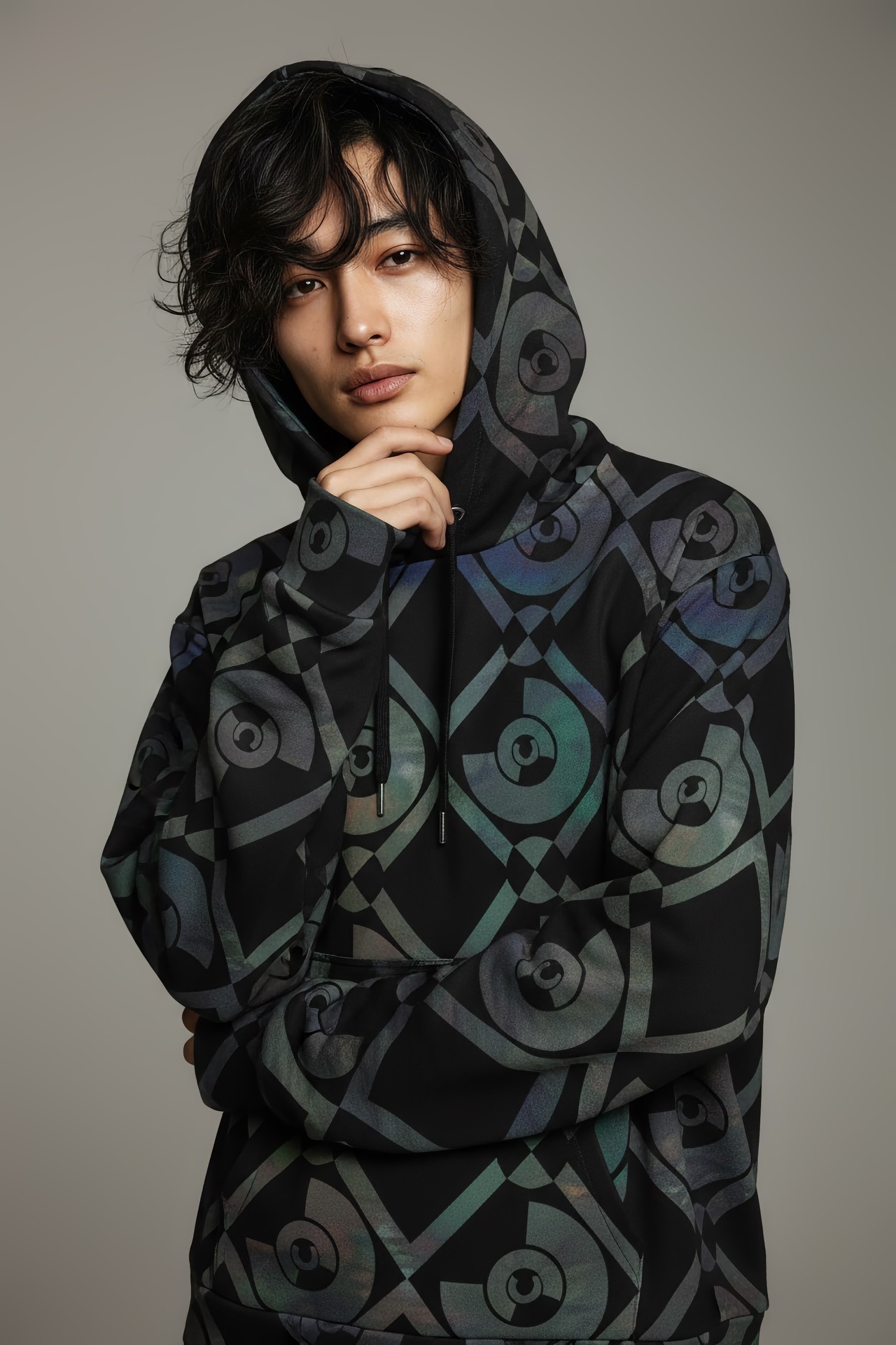 All-Over Print Recycled Unisex Hoodie